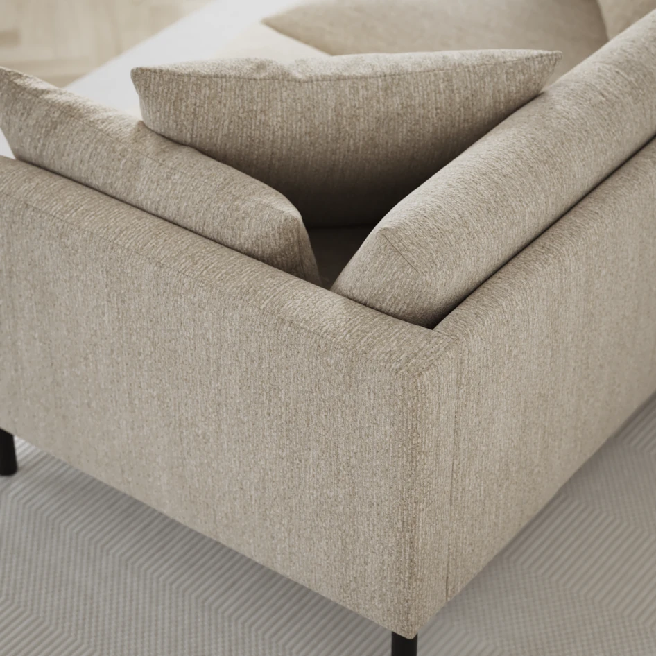 Harper - 3-sits soffa - Beige