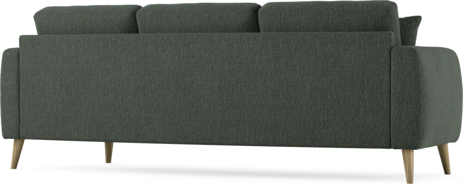 Eden - 3-sits soffa svängd - Grön