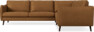 Madison Lux - Hörnsoffa 3+2-sits, hörn 1 - Brun