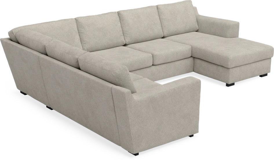 Friday - Hörnsoffa, 2+3-sits med schäslong höger - Beige