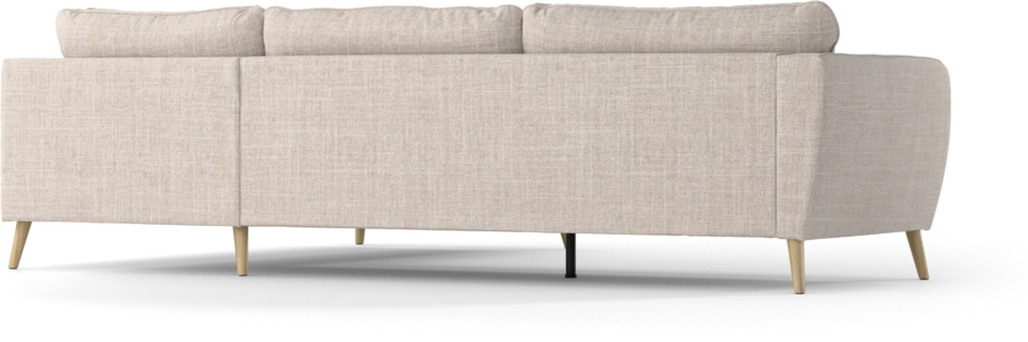 County - 2,5-sits soffa med divan höger - Beige