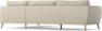 County - 2,5-sits soffa med divan höger - Beige