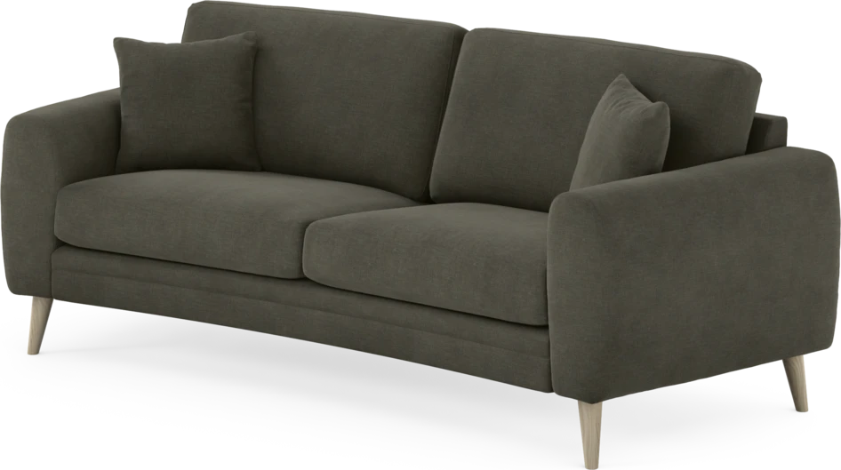 Eden - 2,5-sits soffa svängd - Grå