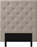 Delux Pikerad - Sänggavel, 90-210 cm - Beige