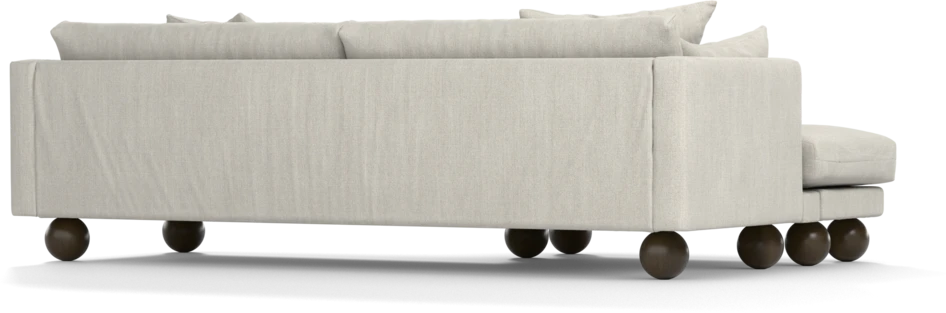 Harper - 4-sits med schäslong XL vänster - Beige