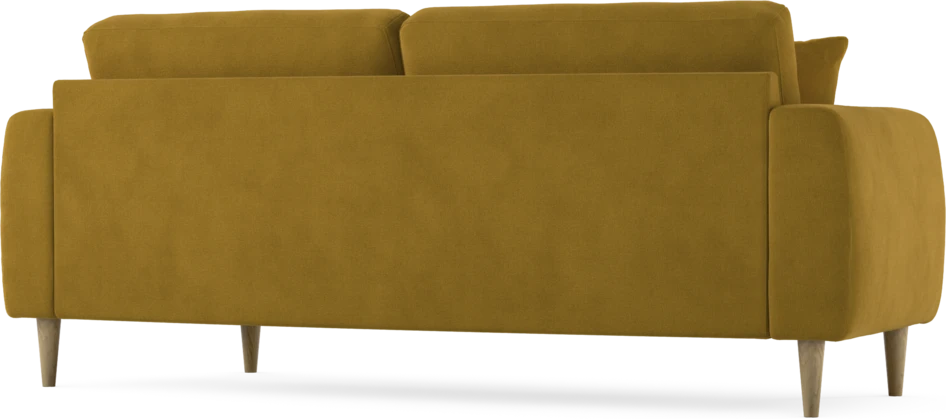 Eden - 2,5-sits soffa svängd - Gul