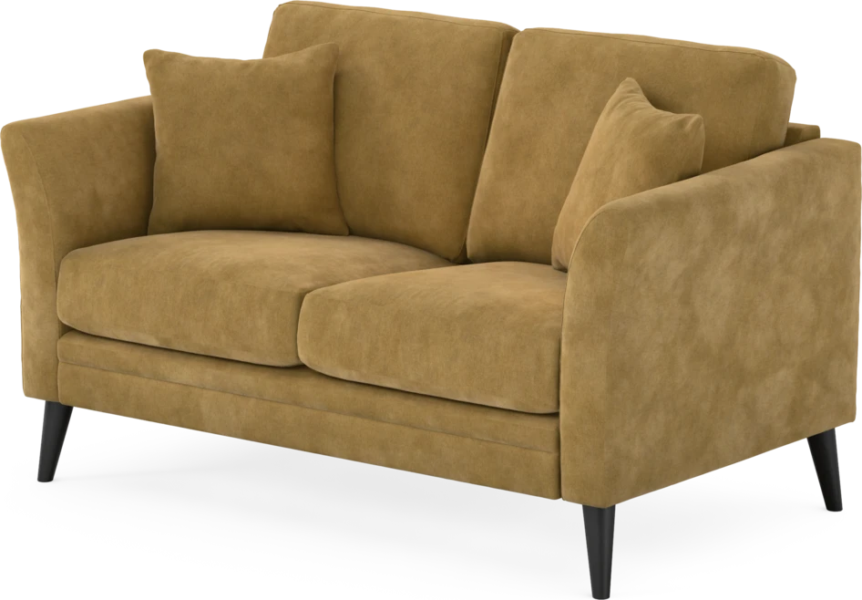 Eden - 2-sits soffa - Gul