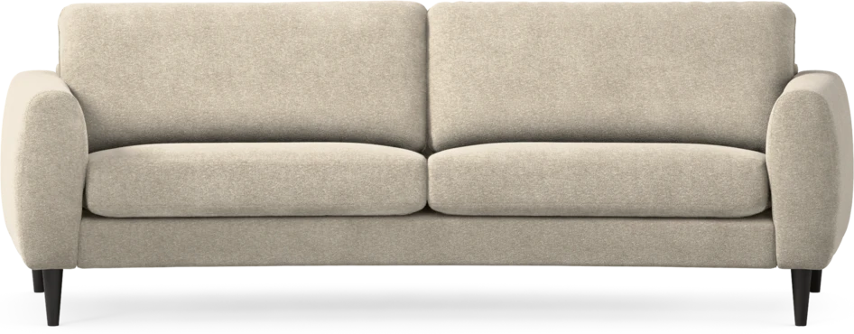 Bridge - 3-sits soffa svängd - Beige