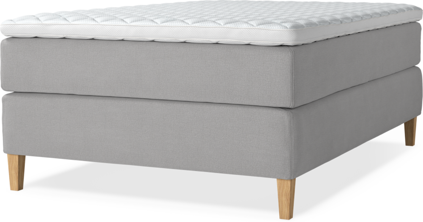 Delux Exclusive - Kontinentalsäng, enkelsäng 140 cm med bäddmadrass