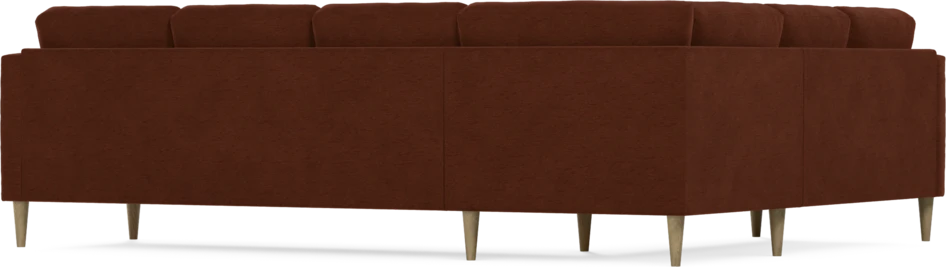 Eden - Hörnsoffa, 2+3-sits - Orange