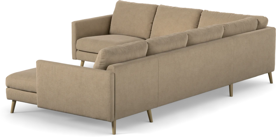Madison Lux - Hörnsoffa med schäslong höger - Beige