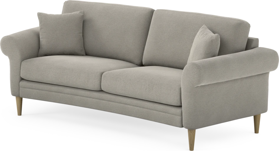 Eden - 2,5-sits soffa svängd - Grå