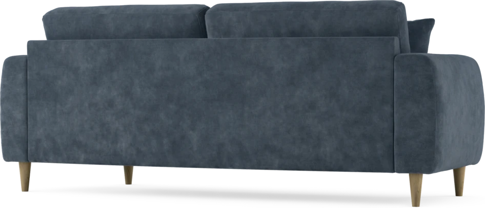 Eden - 2,5-sits soffa svängd - Blå