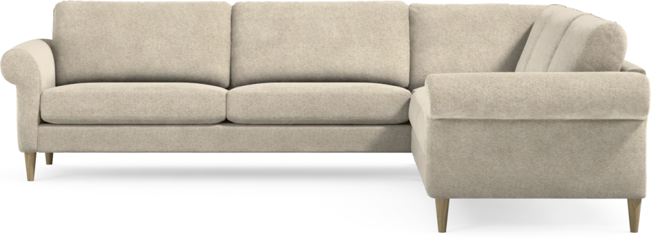 Bridge - Hörnsoffa, 3+3-sits - Beige