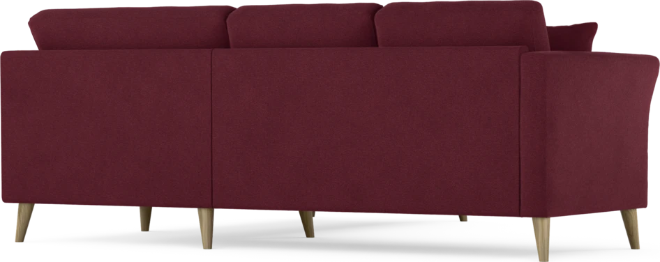 Eden - Hörnsoffa, 2+2-sits - Röd