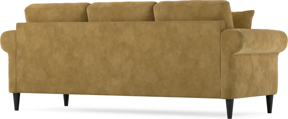 Eden - 3-sits soffa - Gul