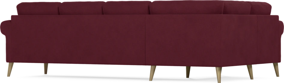Eden - Hörnsoffa, 1+3-sits - Röd