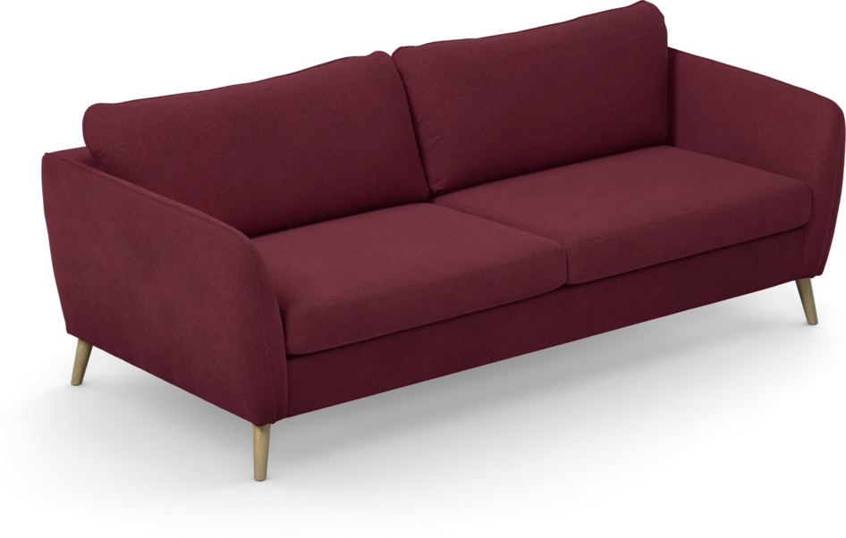 County - 2,5-sits soffa - Röd