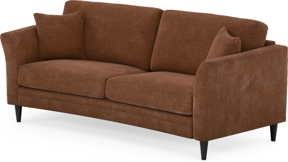 Eden - 2,5-sits soffa svängd - Orange