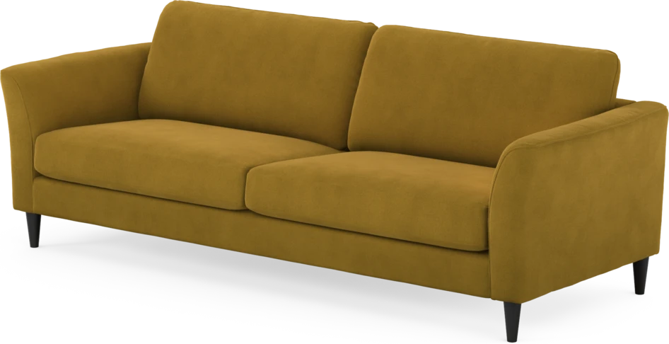 Bridge - 4-sits soffa - Gul