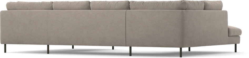 Madison Lux - 2-sits soffa med divan vänster och höger - Beige