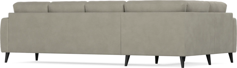 Eden - Hörnsoffa, 1+3-sits - Brun