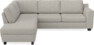 Friday - 2,5-sits soffa med divan vänster - Beige