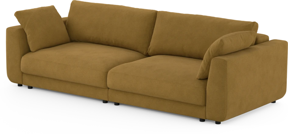 Amie - Bäddsoffa 4-sits - Orange