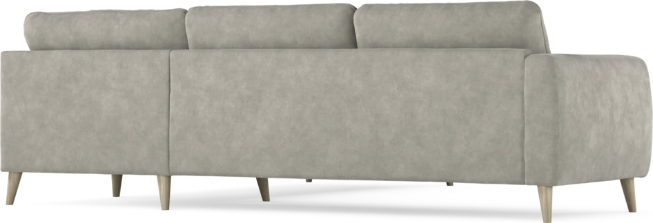 Bridge - Hörnsoffa, 2+2-sits - Grå