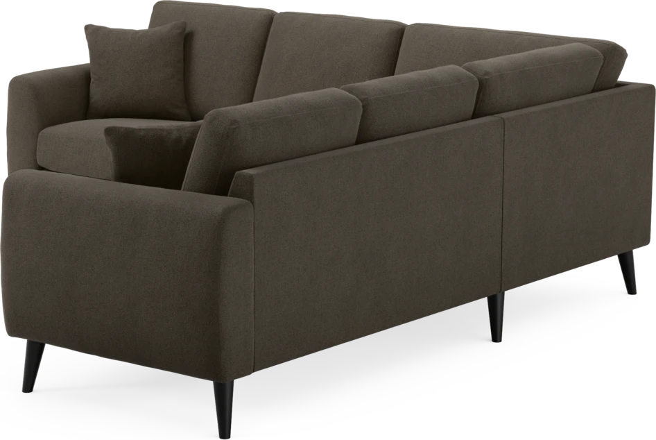Eden - Hörnsoffa, 2+2-sits - Brun