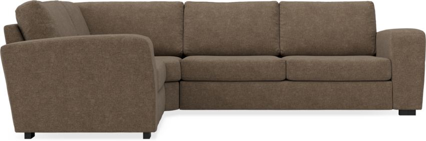 Friday - Hörnsoffa, 1,5+2,5-sits - Brun