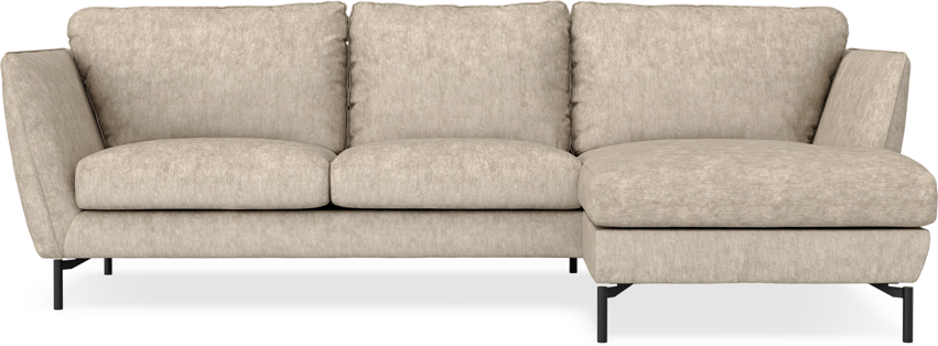 Madison - 2-sits soffa med schäslong höger - Beige