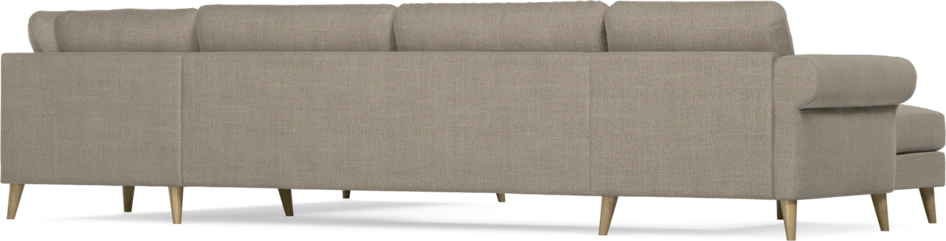 Bridge - Hörnsoffa, 3+2-sits med schäslong vänster - Beige