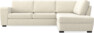 Friday - 2,5-sits soffa med divan höger - Beige