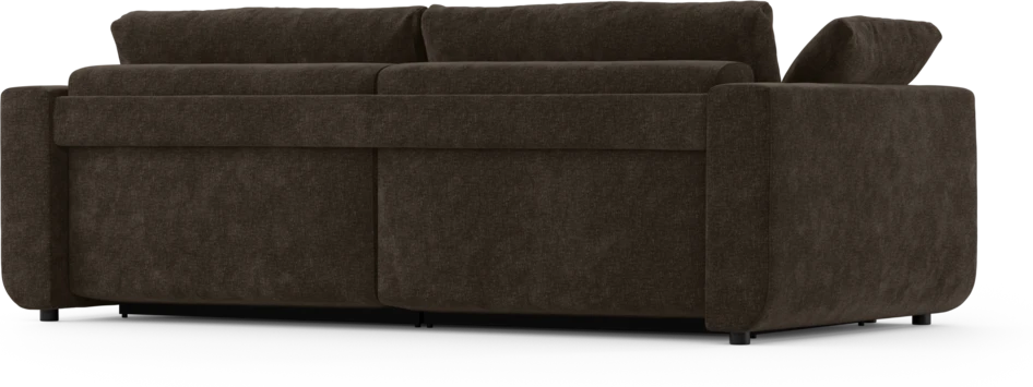 Amie - Bäddsoffa 3-sits - Brun
