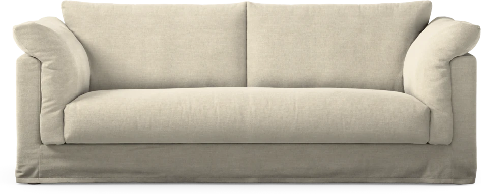 Cherrie Klädsel - Klädsel till 2,5-sits soffa, hel dyna - Beige