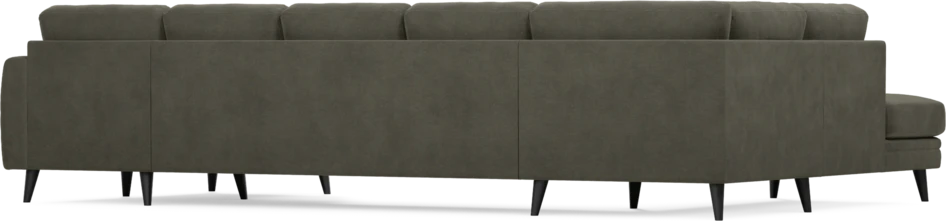 Eden - 3-sits soffa med divan vänster och schäslong höger - Grå