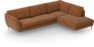 Madison Lux - 3-sits soffa med divan höger - Orange
