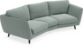 Madison - 3-sits soffa svängd, 70 cm - Turkos