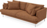 Harper - 3-sits soffa - Brun