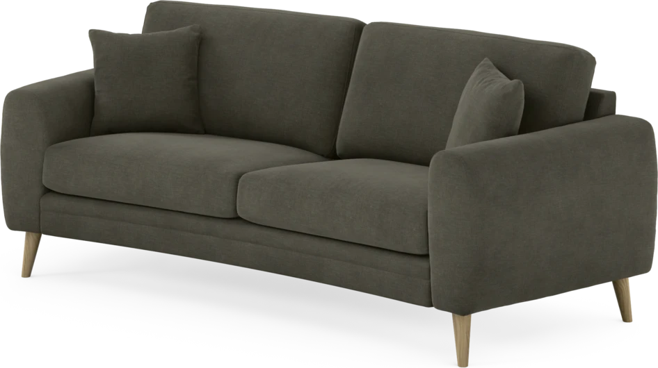 Eden - 2,5-sits soffa svängd - Grå