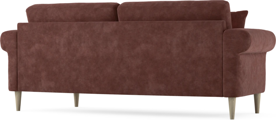 Eden - 2,5-sits soffa svängd - Röd