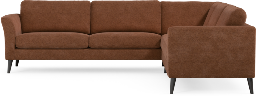 Bridge - Hörnsoffa, 3+3-sits - Orange