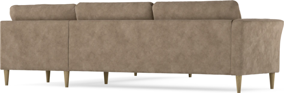 Bridge - Hörnsoffa, 3+3-sits - Beige