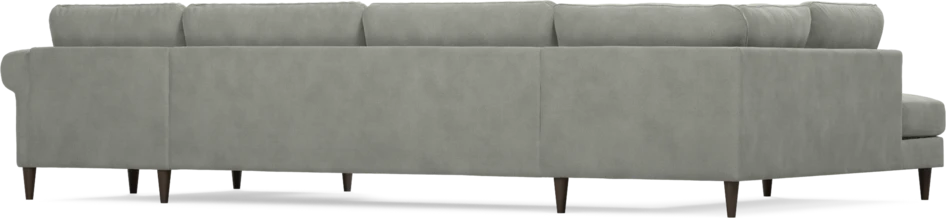 Bridge - 3-sits soffa med divan vänster och schäslong höger - Grå