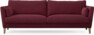 Winston - 4-sits soffa - Röd