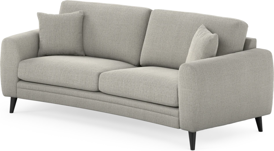 Eden - 2,5-sits soffa svängd - Grå