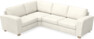 Friday - Hörnsoffa, 1,5+2,5-sits - Vit