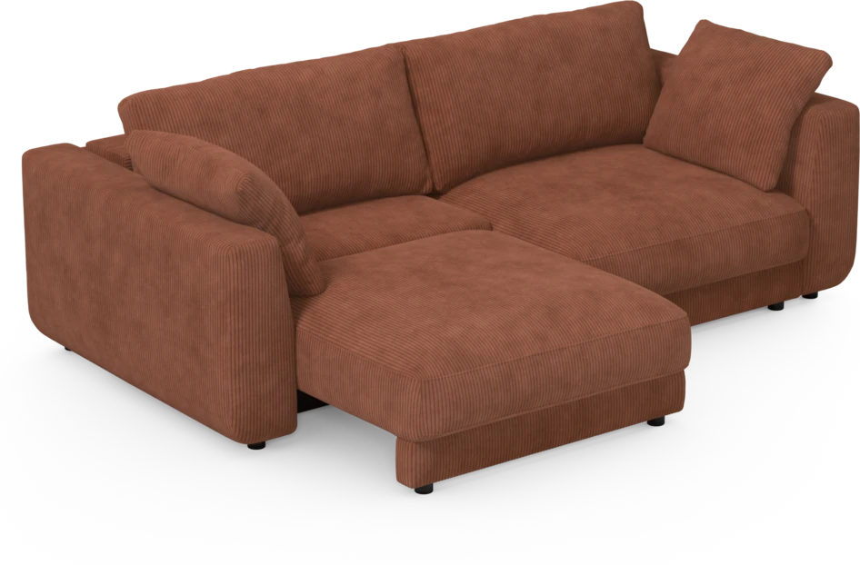 Amie - Bäddsoffa 3-sits - Orange