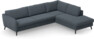 County - 2,5-sits soffa med divan höger - Blå